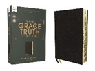Zondervan - NASB, The Grace and Truth Study Bible (Trustworthy and Practical Insights), European Bonded Leather, Black, Red Letter, 1995 Text, Thumb Indexed, Comfort Print