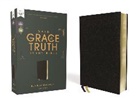 Zondervan - NASB, The Grace and Truth Study Bible (Trustworthy and Practical Insights), European Bonded Leather, Black, Red Letter, 1995 Text, Comfort Print