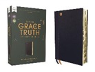 Zondervan - NASB, The Grace and Truth Study Bible (Trustworthy and Practical Insights), Leathersoft, Navy, Red Letter, 1995 Text, Thumb Indexed, Comfort Print