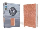 Zondervan - NIrV, Giant Print Compact Bible, Leathersoft, Peach, Comfort Print