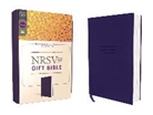 Zondervan - NRSVue, Gift Bible, Leathersoft, Blue, Comfort Print