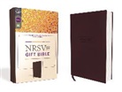Zondervan - NRSVue, Gift Bible, Leathersoft, Burgundy, Comfort Print