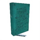 Thomas Nelson, Thomas Nelson - Nkjv, Thinline Bible, Verse Art Cover Collection, Leathersoft, Teal,