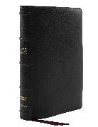 Thomas Nelson - Kjv, Thinline Bible, Large Print, Premium Goatskin Leather, Black,