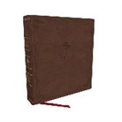 Catholic Bible Press - NABRE XL, Catholic Edition, Leathersoft, Brown, Comfort Print