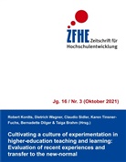 Taiga Brahm, Bernadette Dilger, Robert Kordts, Claudio Sidler, Karen Tinsner-Fuchs, Dietrich Wagner - Cultivating a culture of experimentation in higher-education teaching and learning