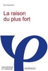 BOSEMS ANNE-MARIE, BOSEMS ED 2022, Guy Haarscher - La raison du plus fort : philosophie du politique