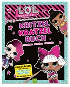 Schwager &amp; Steinlein Verlag - L.O.L. Surprise! Kritzel-Kratzel-Buch mit Bambus-Stick