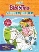 Schwager &amp; Steinlein Verlag, Sina Wellge - Meine Bibi & Tina Sticker-Bilder