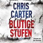 Chris Carter, Uve Teschner - Blutige Stufen, 2 Audio-CD, 2 MP3 (Hörbuch)