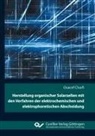 Ouacef Charfi, Charfi Ouacef - Herstellung organischer Solarzellen mit den Verfahren der elektrochemischen und elektrophoretischen Abscheidung