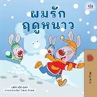 Shelley Admont, Kidkiddos Books - I Love Winter (Thai Children's Book)