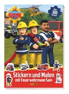 Panini - Feuerwehrmann Sam: Stickern und Malen mit Feuerwehrmann Sam