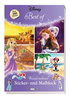 Panini, Panini - Disney Best of: Wunderschöner Sticker- und Malblock