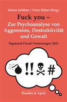 Blüml, Victor Blüml, Sabine Schlüter - Fuck you! - Zur Psychoanalyse von Aggression, Destruktion und Gewalt