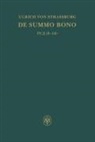 Ulrich von Straßburg, Alessandr Palazzo, Alessandro Palazzo - De summo bono. Kritische lateinische Edition / De summo bono. Liber IV, Tractatus 2,8-14