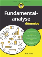 Matthew Krantz, Isabel Lamberty-Klaas - Fundamentalanalyse für Dummies