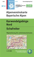Deutscher Alpenverein e V, Deutscher Alpenverein e.V., für Digitalisierung Bre, Landesamt für Digitalisierung Breitband un - Karwendelgebirge Nord, Schafreiter