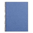 Clairefontaine - Age Bag Collegeblock mit Doppelspirale, A4+ 80 Blatt abtrennbar, perforiert, 4-fach gelocht, kariert, Einband blau