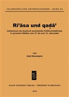 Axel Havemann - Ri'asa und qada'