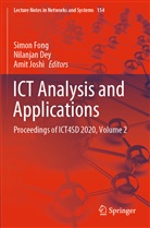 Nilanja Dey, Nilanjan Dey, Simon Fong, Amit Joshi - ICT Analysis and Applications