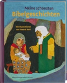 Hellmut Haug, Kees de Kort - Meine schönsten Bibelgeschichten. Der Kinderbuch-Klassiker mit Illustrationen von Kees de Kort. 24 kurze Erzählungen aus der Bibel. Für Kinder ab 2 Jahren & für Krippe, Kita und Gemeinde.