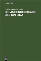 J. Hirschberg, J. Lippert - Die Augenheilkunde des Ibn Sina