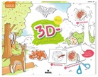 Annette Maas, Sophia Schrade - Mein 3D Mal- und Sachbuch - Wald