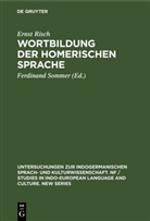 Ernst Risch, Ferdinand Sommer - Wortbildung der homerischen Sprache
