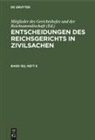 Mitglieder des Gerichtshofes und der Reichsanwaltschaft - Entscheidungen des Reichsgerichts in Zivilsachen. Band 162, Heft 6