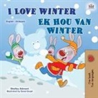 Shelley Admont, Kidkiddos Books - I Love Winter (English Afrikaans Bilingual Book for Kids)