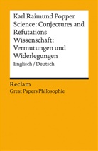 Karl R Popper, Karl R. Popper, Karl Raimund Popper, Clau Beisbart, Claus Beisbart - Science: Conjectures and Refutations / Wissenschaft: Vermutungen und Widerlegungen