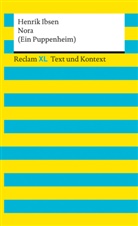 Henrik Ibsen, Hönsch, Hönsch, Eva Hönsch, Mario Leis - Nora (Ein Puppenheim). Textausgabe mit Kommentar und Materialien