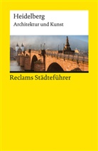 Matthias Roth - Reclams Städteführer Heidelberg