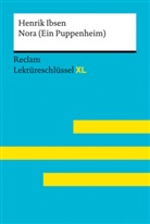 Henrik Ibsen, Kani Mam Rostami Boukani - Nora (Ein Puppenheim) von Henrik Ibsen:  Lektüreschlüssel mit Inhaltsangabe, Interpretation, Prüfungsaufgaben mit Lösungen, Lernglossar. (Reclam Lektüreschlüssel XL)