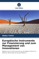 Abdou Yekini - Europäische Instrumente zur Finanzierung und zum Management von Innovationen