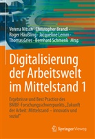 Christophe Brandl, Christopher Brandl, Thomas Gries, Roger Häußling, Roger Häussling u a, Jacqueline Lemm... - Digitalisierung der Arbeitswelt im Mittelstand 1