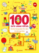 Loewe Lernen und Rätseln - 100 Gute-Laune-Rätsel - Erste Malspiele für den Kindergarten