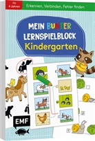 Sandy Thißen - Mein bunter Lernspielblock - Kindergarten: Erkennen, Verbinden, Fehler finden