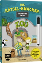 Lucie Göpfert - Die Rätsel-Knacker - Spurensuche im Zoo (Buch mit abwischbarem Stift)