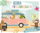 Mein Freundebuch - Mit über 100 Stickern für kleine Weltentdecker