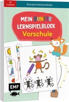 Sandy Thißen - Mein bunter Lernspielblock - Vorschule: Konzentrationsrätsel