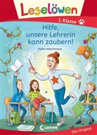 Heike Wiechmann, Heike Wiechmann, Loew Erstlesebücher, Loewe Erstlesebücher, Loewe Erstlesebücher - Leselöwen 1. Klasse - Hilfe, unsere Lehrerin kann zaubern!