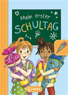 Carmen Hochmann, Loew Eintragbücher, Loewe Eintragbücher, Loewe Eintragbücher - Mein erster Schultag - Mädchen (Hellblau)