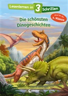 Loew Erstlesebücher, Loewe Erstlesebücher, Loewe Erstlesebücher - Lesenlernen in 3 Schritten - Die schönsten Dinogeschichten