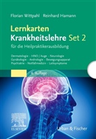 Reinhard Hamann, Florian Wittpahl, Susanne Adler - Lernkarten Krankheitslehre Set 2 für die Heilpraktikerausbildung