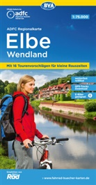 Allgemeiner Deutscher Fahrrad-Club e.V. (ADFC), Bike, BVA BikeMedia GmbH, Allgemeiner Deutscher Fahrrad-Club e V (ADFC - ADFC-Regionalkarte Elbe Wendland, 1:75.000, mit Tagestourenvorschlägen, reiß- und wetterfest, E-Bike-geeignet, GPS-Tracks Download