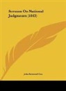 John Edmund Cox - Sermon On National Judgments (1843)