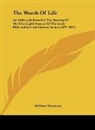 William Thomson - The Worth Of Life