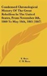 C. W. Rees, E. Rees - Condensed Chronological History Of The Great Rebellion In The United States, From November 8th, 1860 To May 10th, 1865 (1867)